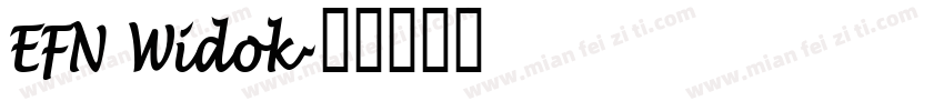 EFN Widok字体转换